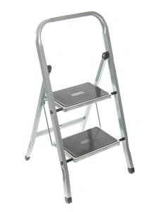 Стремянка 2 широкие ступени с ковриком